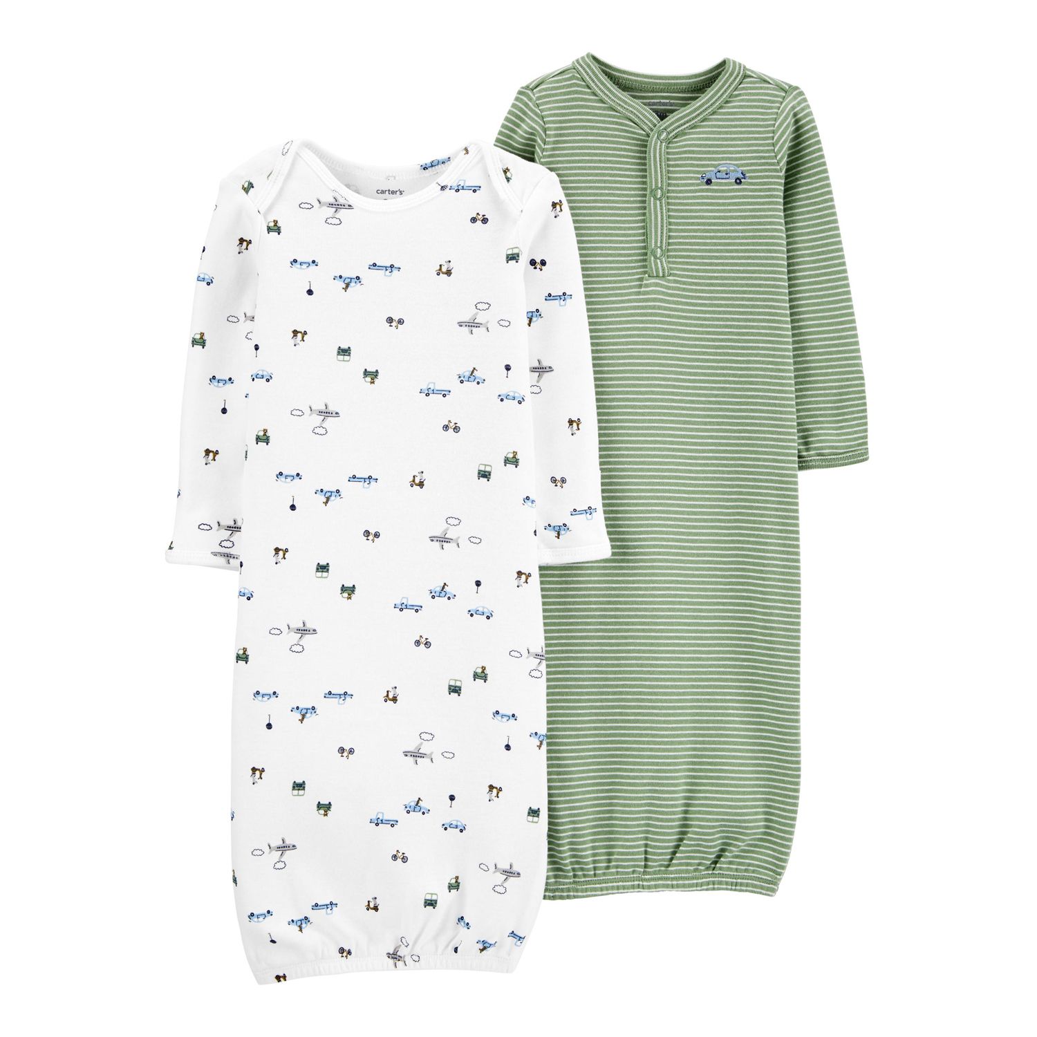 carter's newborn sleeper gowns