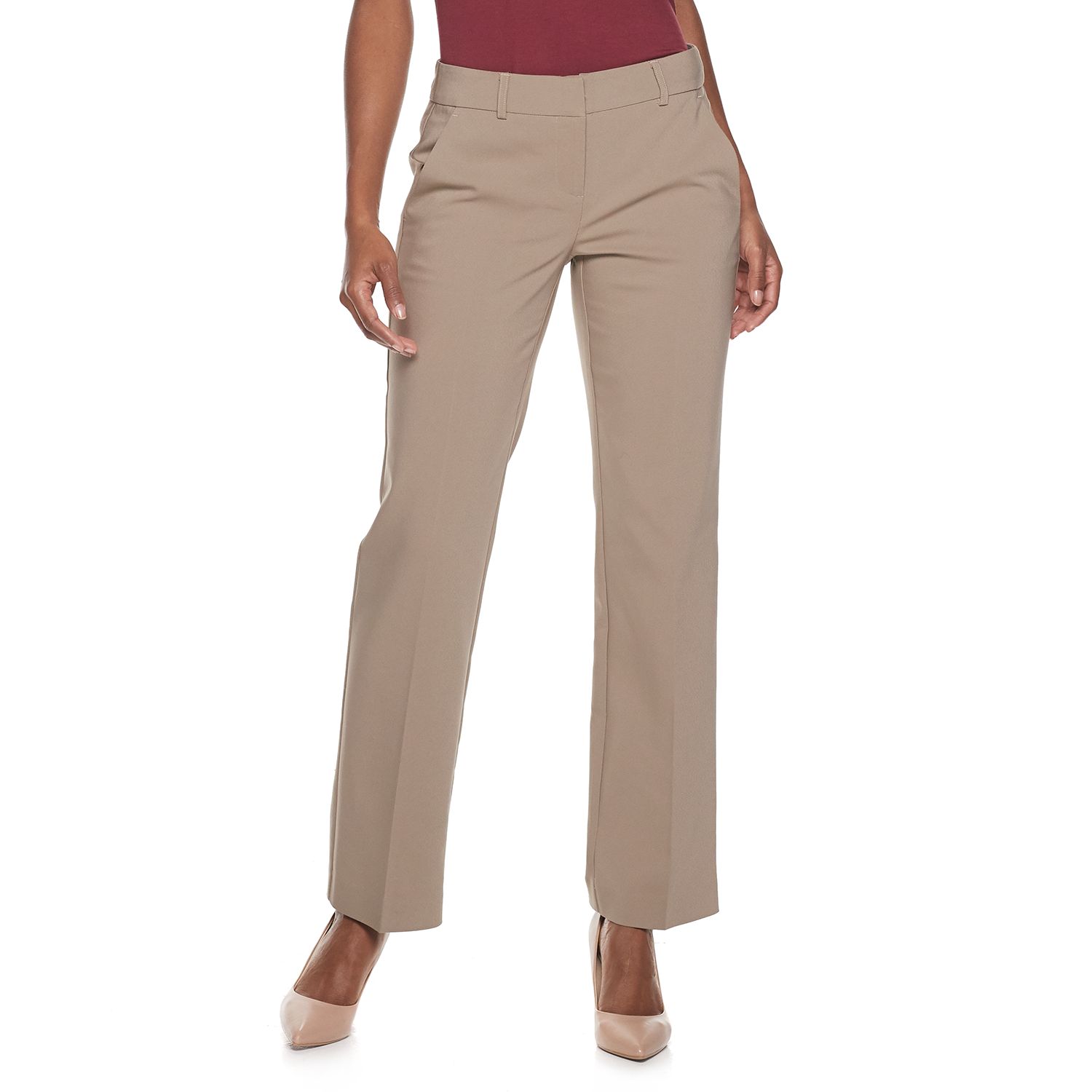 apt 9 torie straight leg pants