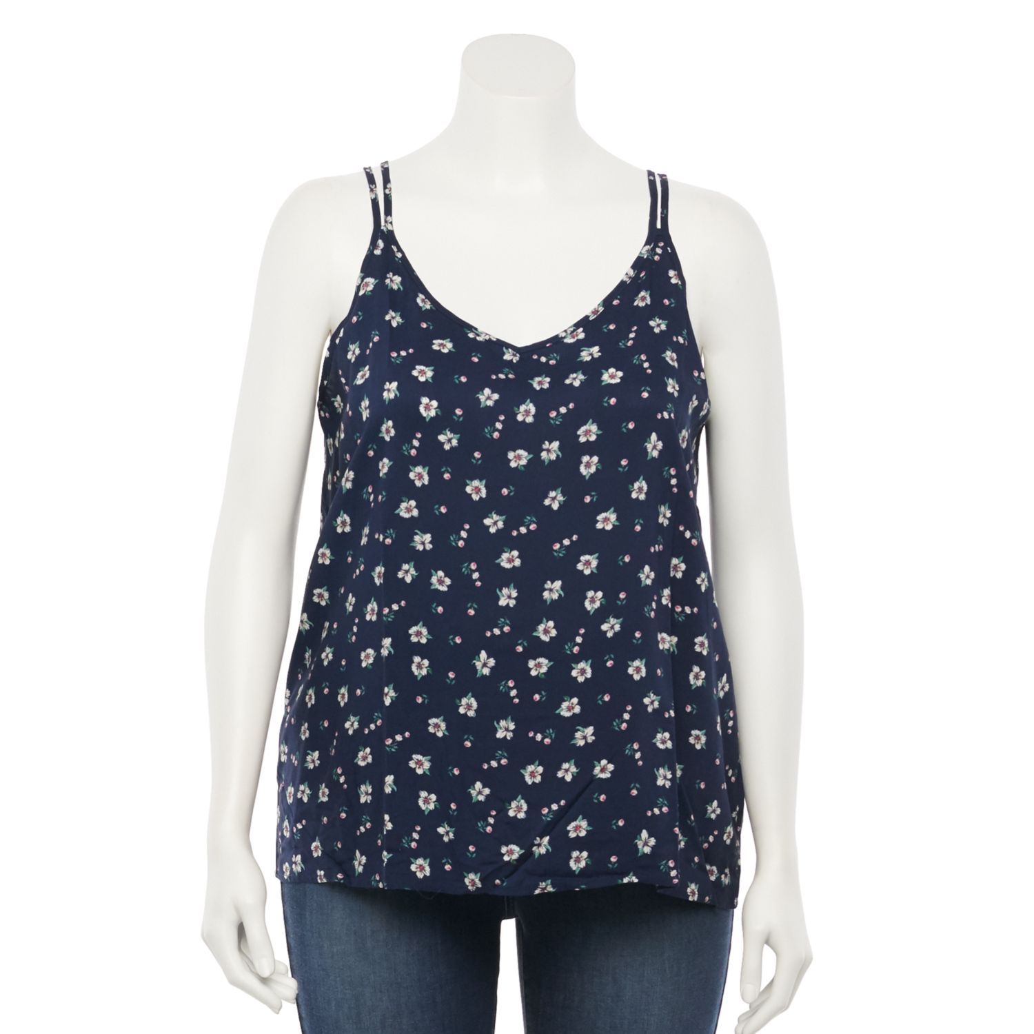 kohls plus size tank tops