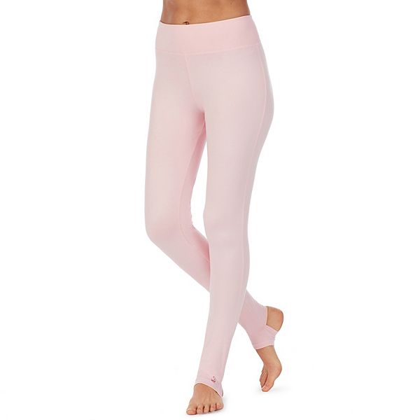 Leggings Depot-LDR128-PINK Basic Solid Leggings, One Size 