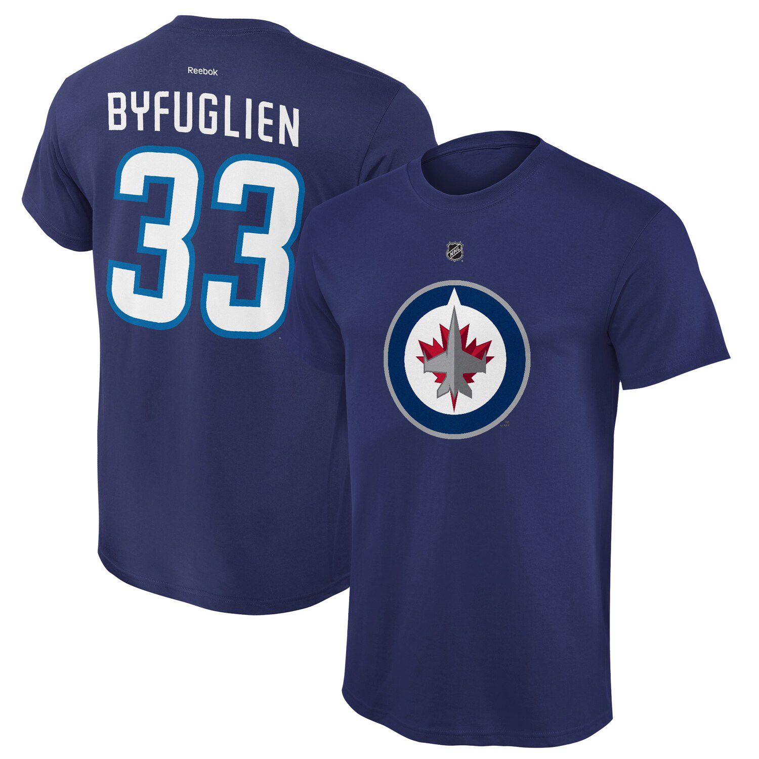 Dustin Byfuglien Blue Winnipeg Jets 
