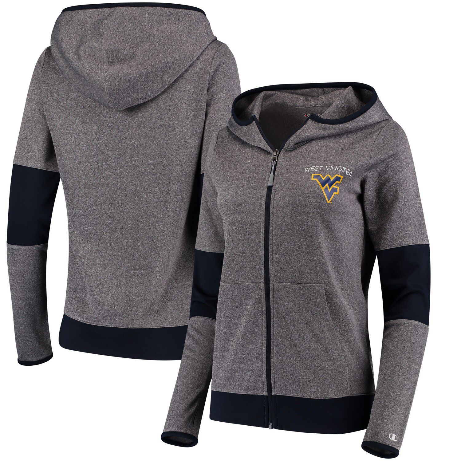 womens navy champion hoodie