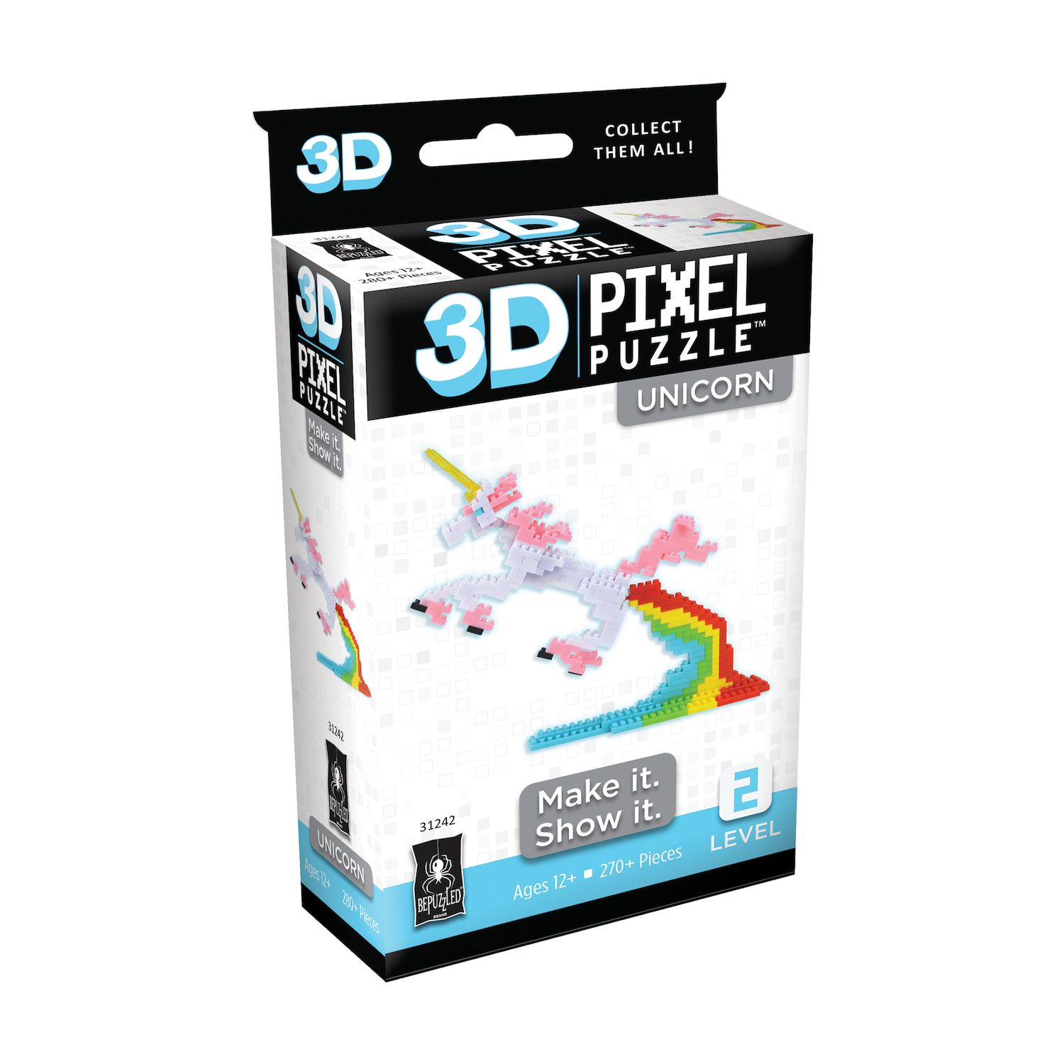 unicorn 3d puzzle