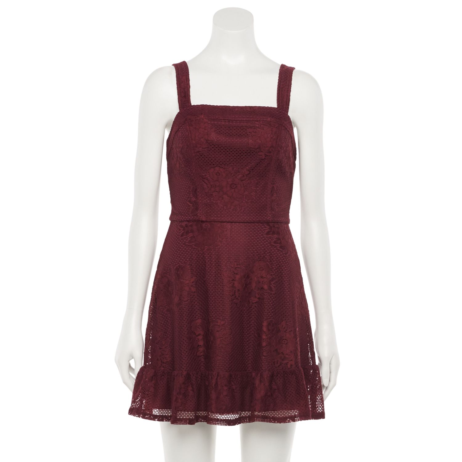 kohls womens red dresses