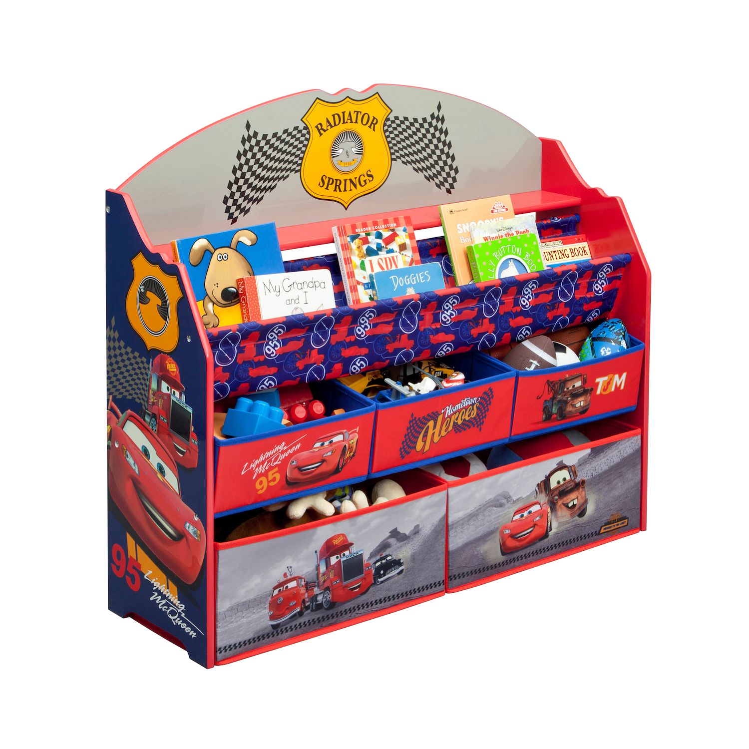 cars toy organizer