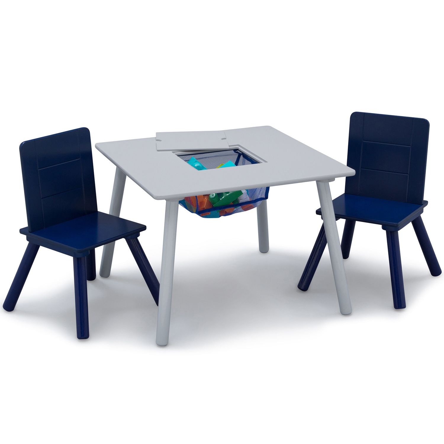 kidkraft round storage table & 2 chair set