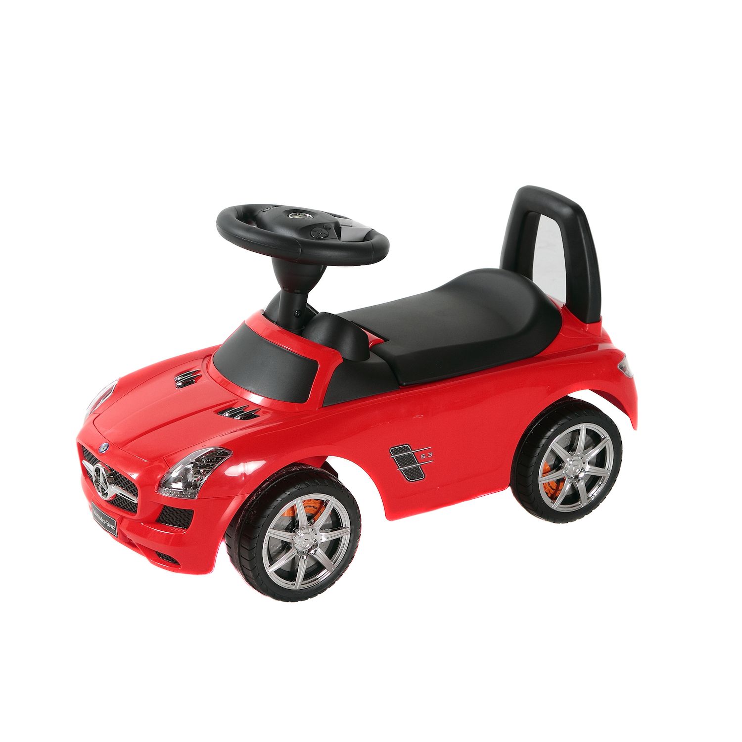 mercedes push car with handle
