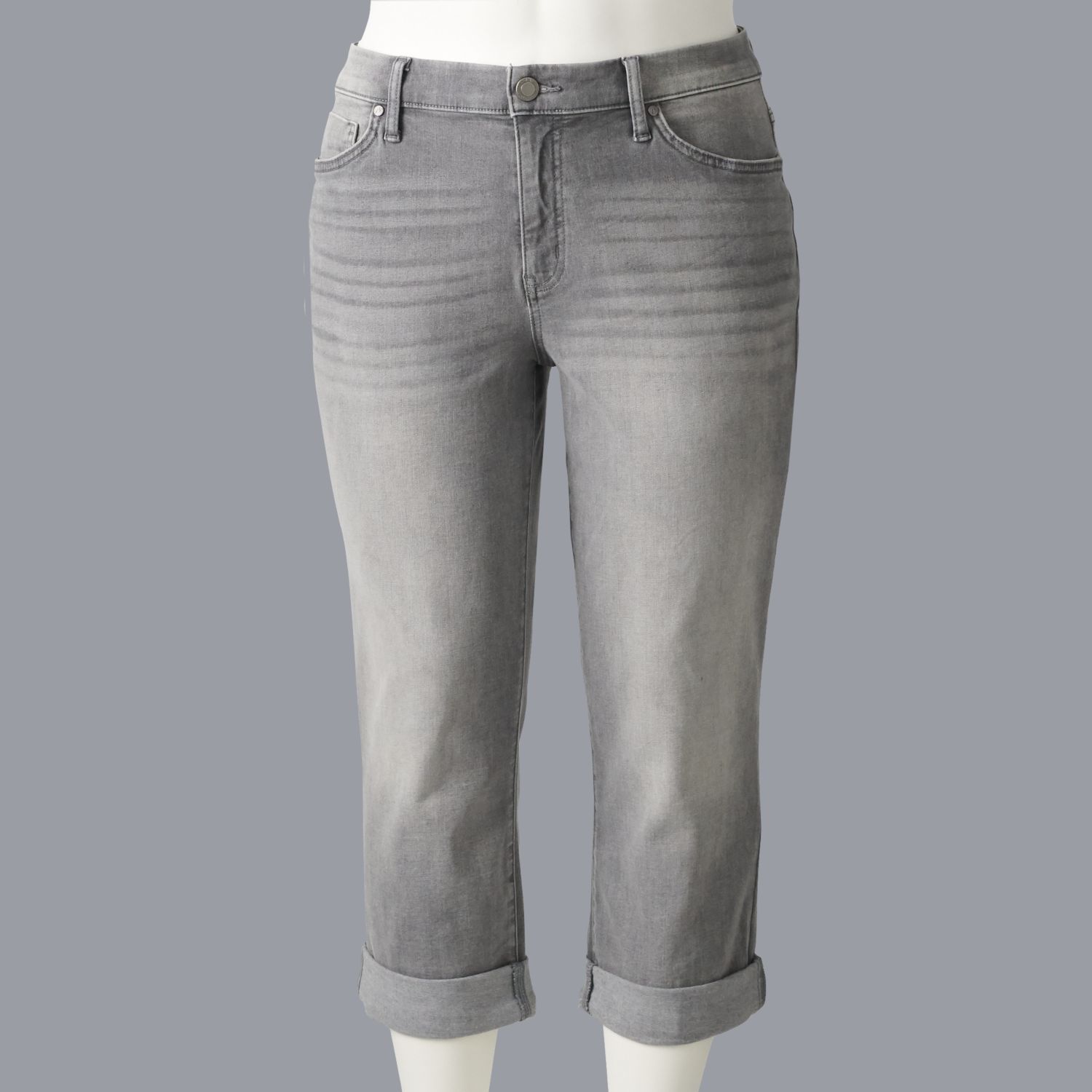 kohls vera wang capri jeans