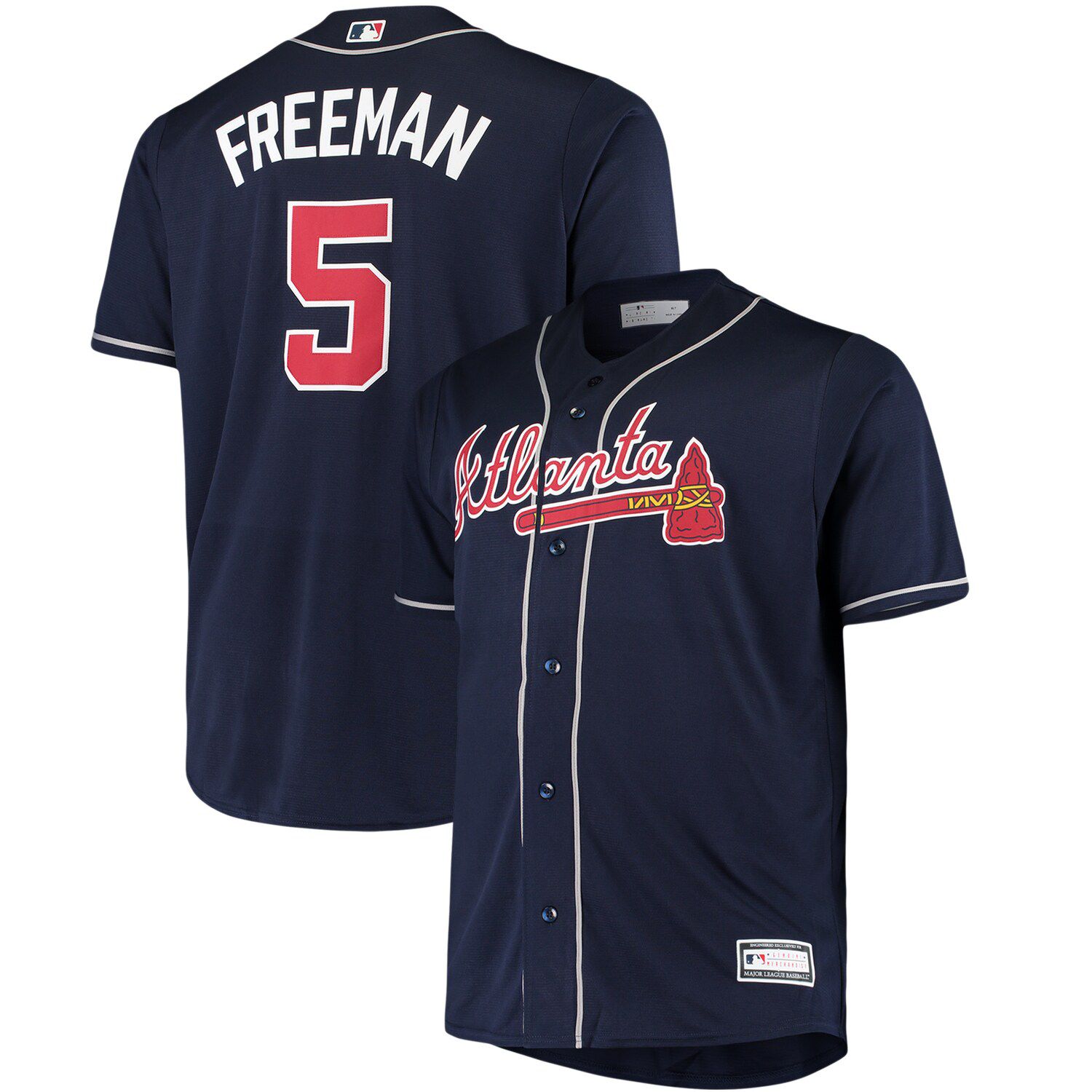 Freddie Freeman Navy Atlanta Braves 