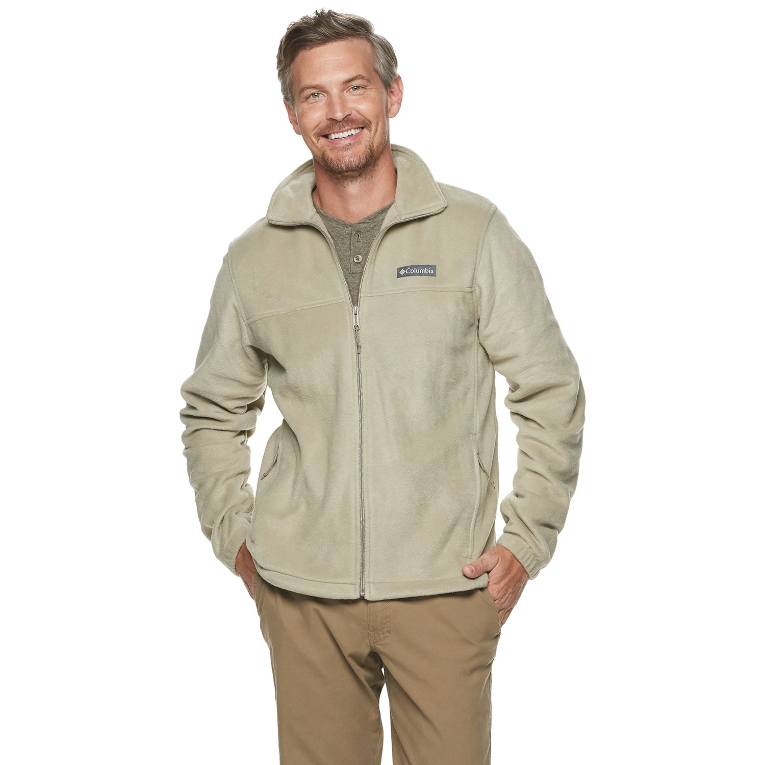 kohls mens columbia fleece jacket