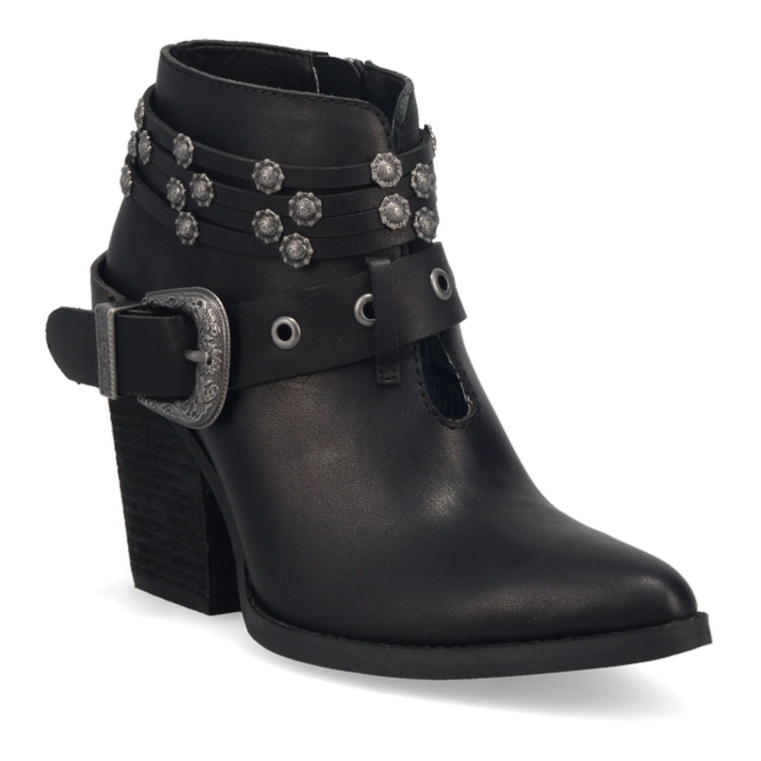 born black ankle boots