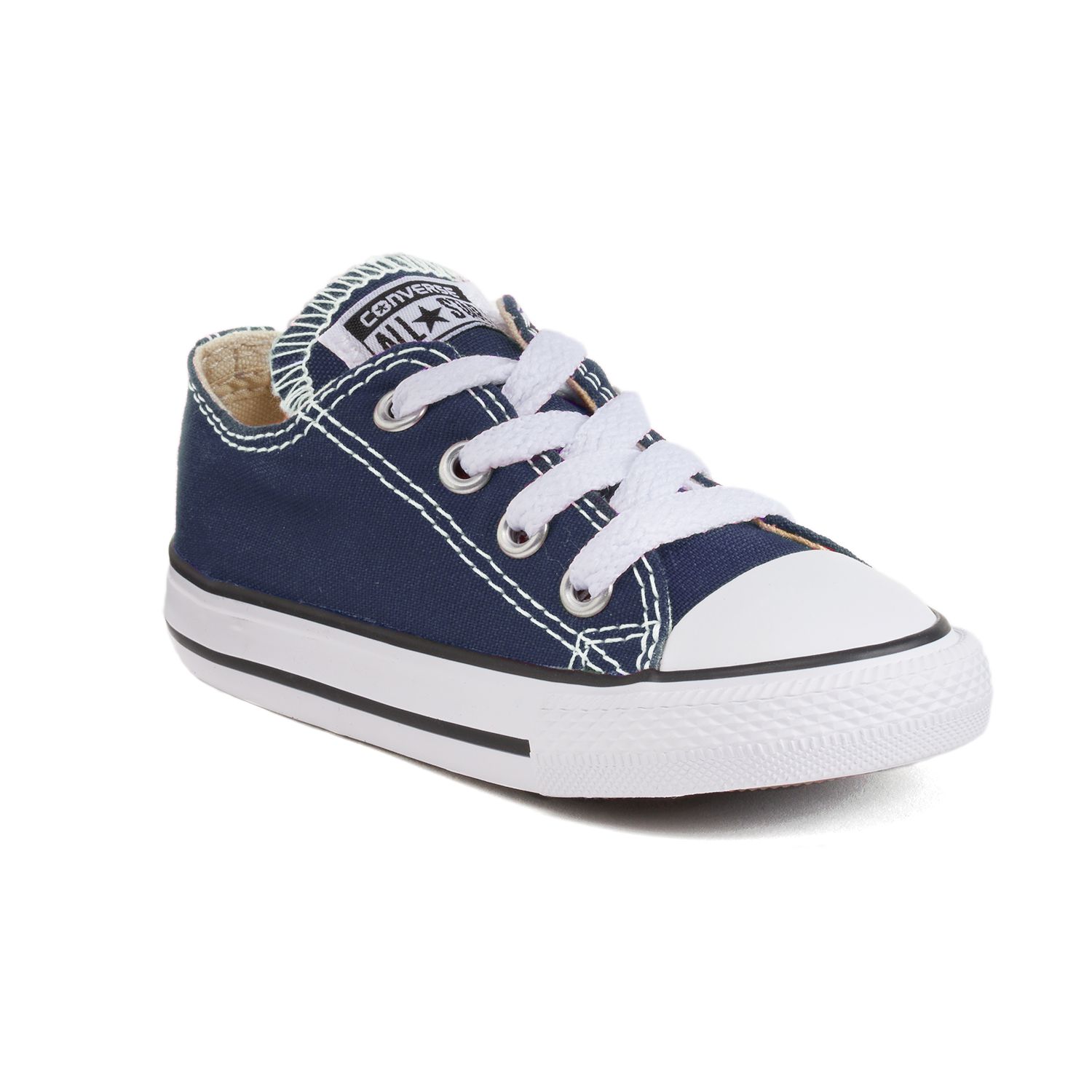 navy converse kids