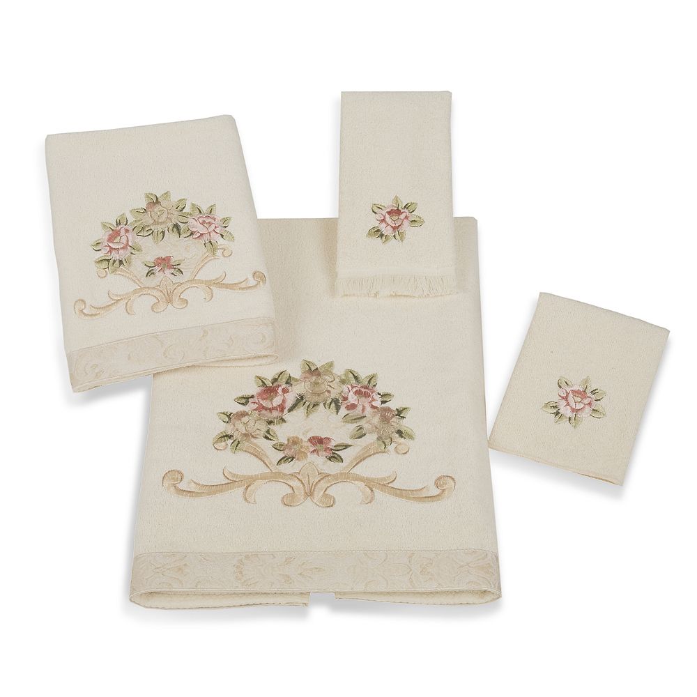 Avanti Rosefan Bath Towels